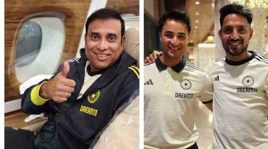 टी20 सीरीज के लिए कोच वीवीएस लक्ष्मण के साथ युवा टीम इंडिया जिम्बाब्वे रवाना